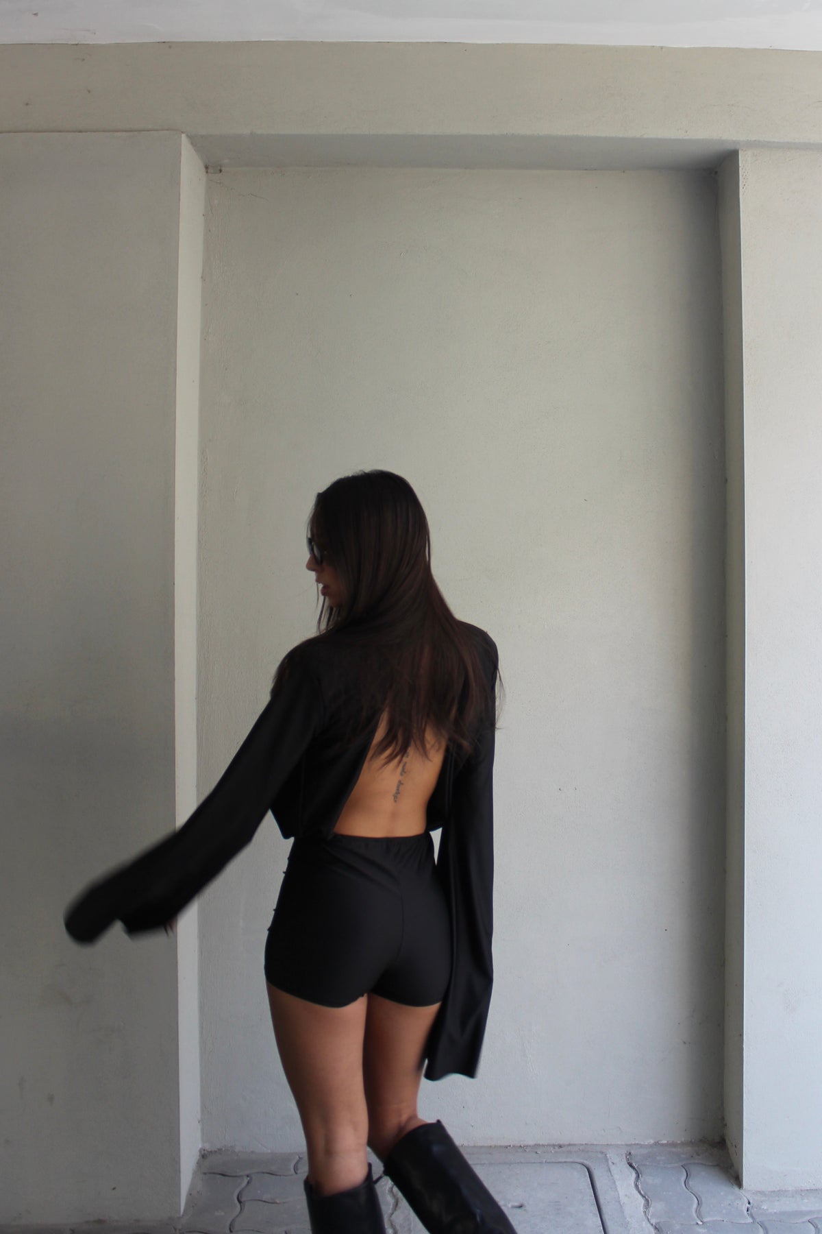 Playsuit Ava nero