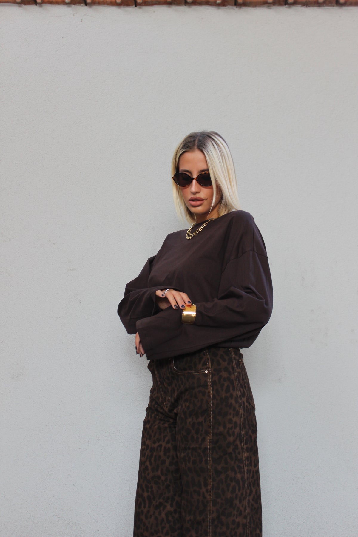 extra longsleeve lumina cioccolato