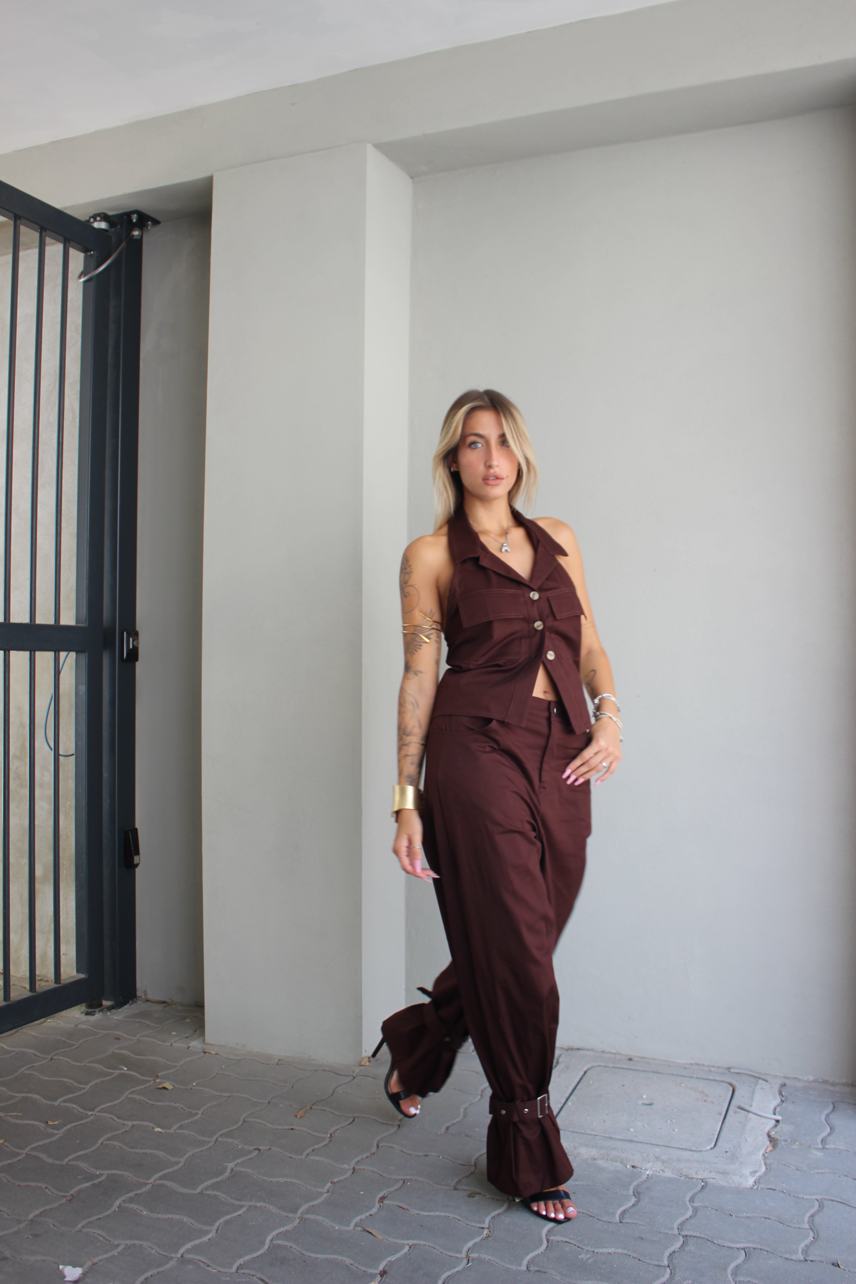 Coordinato Belt  Chocolate