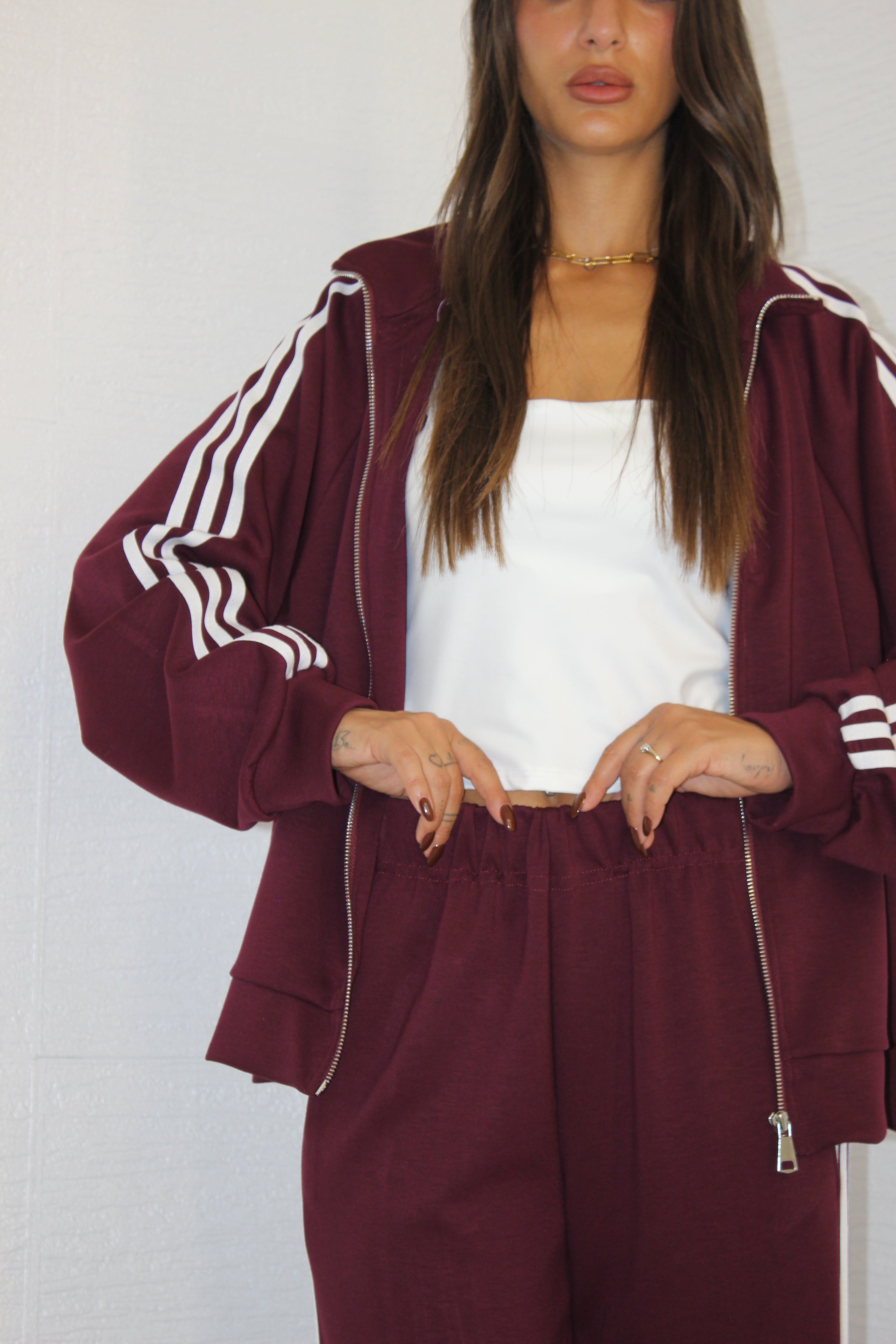 Coordinato tuta Bordeaux