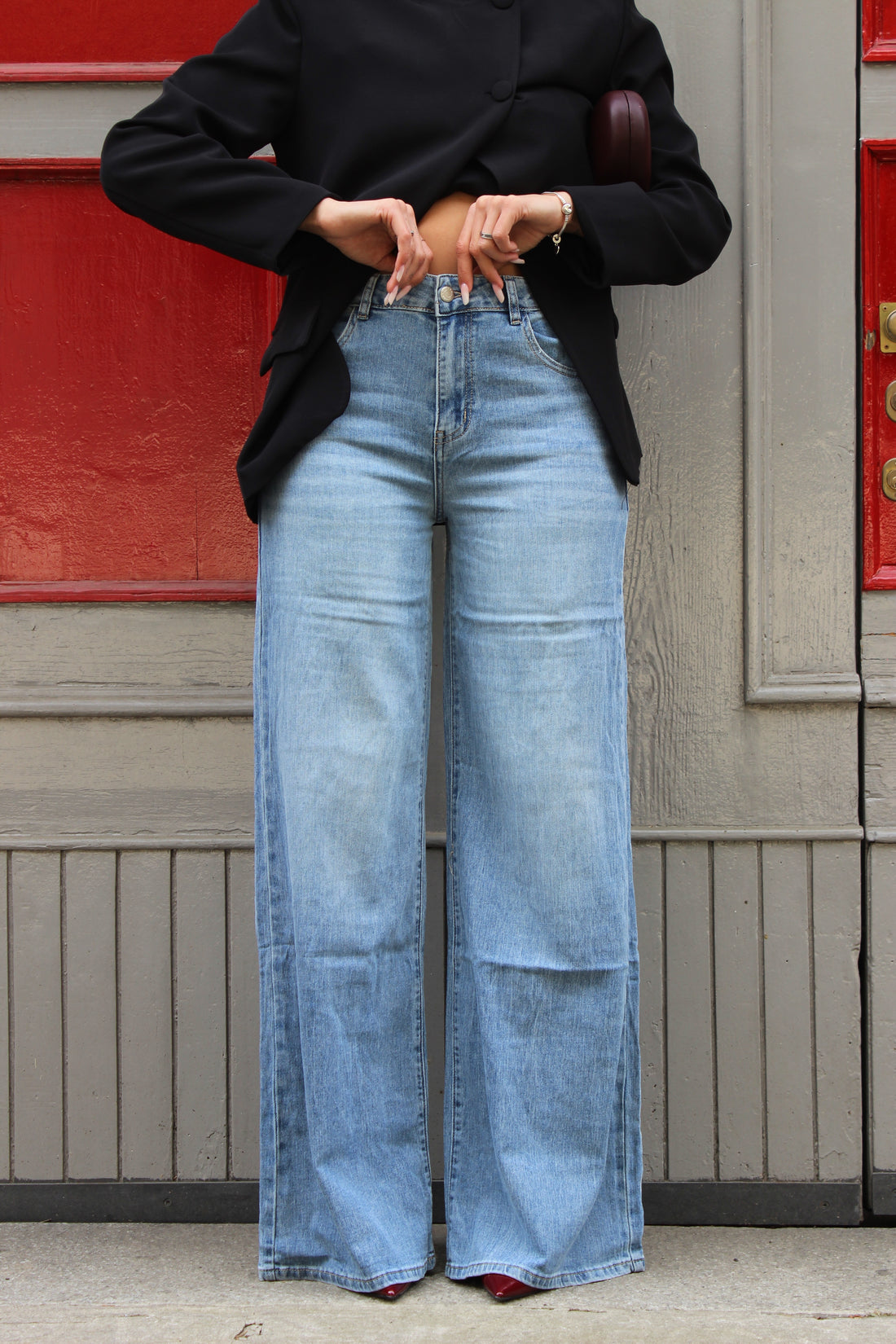 Jeans Palazzo Azzurro