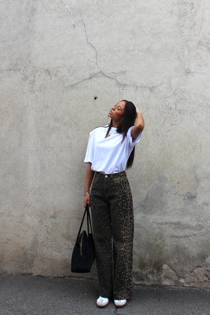 Jeans leopard