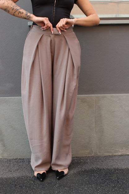 Pantalone ampio Khaki