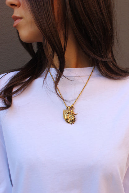 Collana charm oro