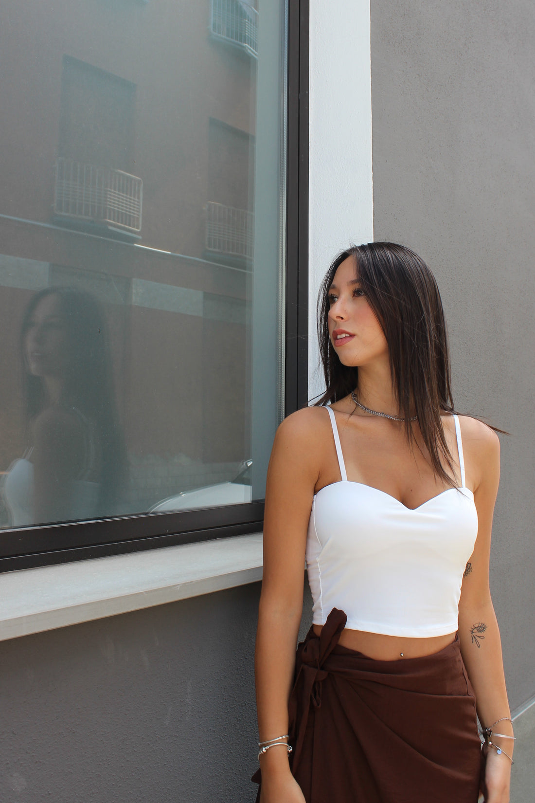 Crop bianco