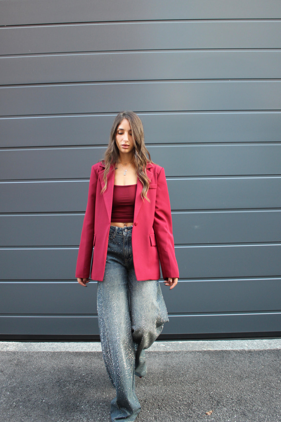 Blazer Bordeaux