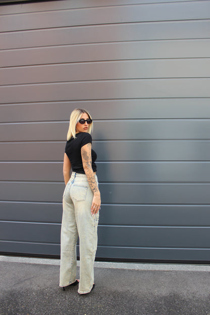 Jeans con patch