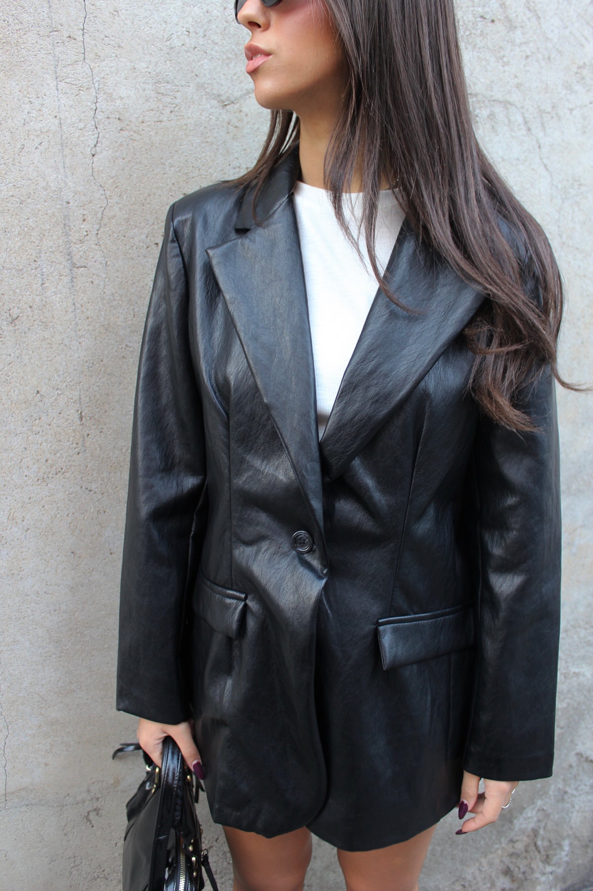 Blazer ecopelle