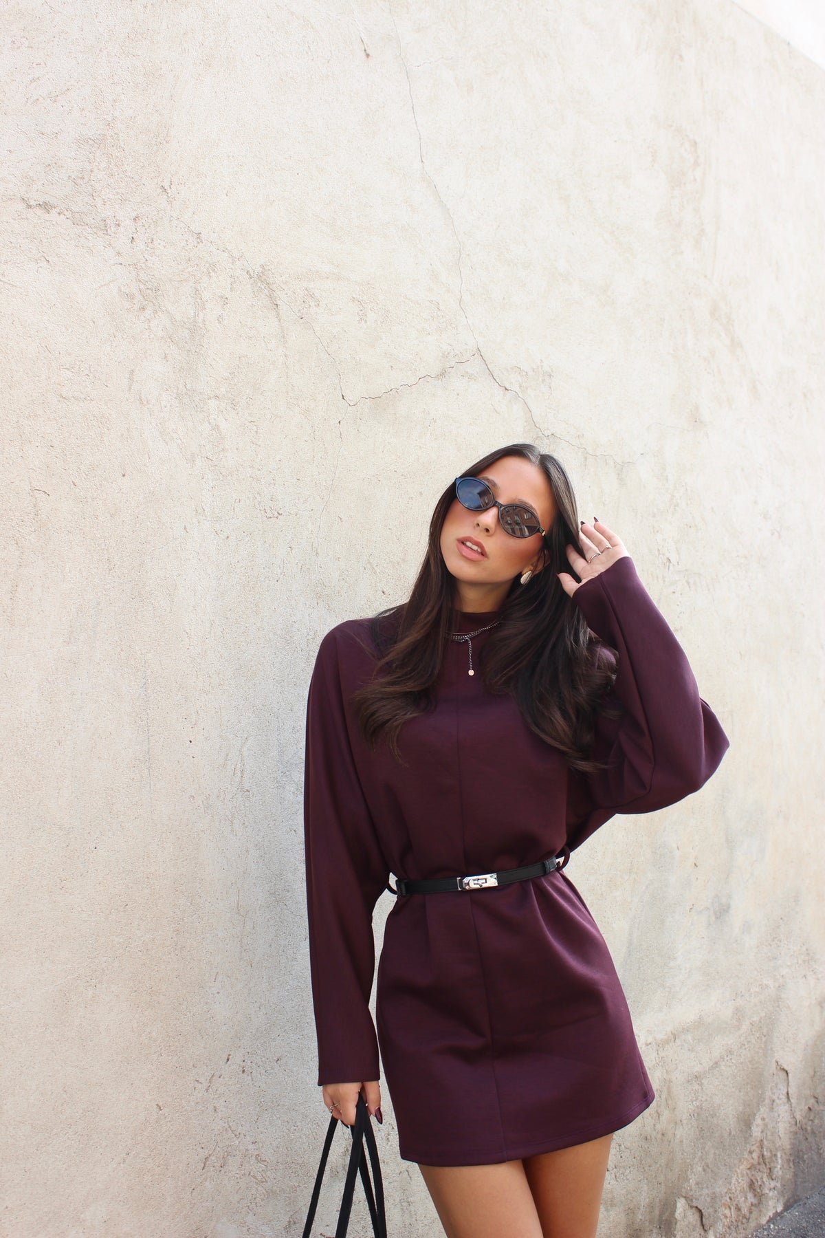 Abito thea bordeaux