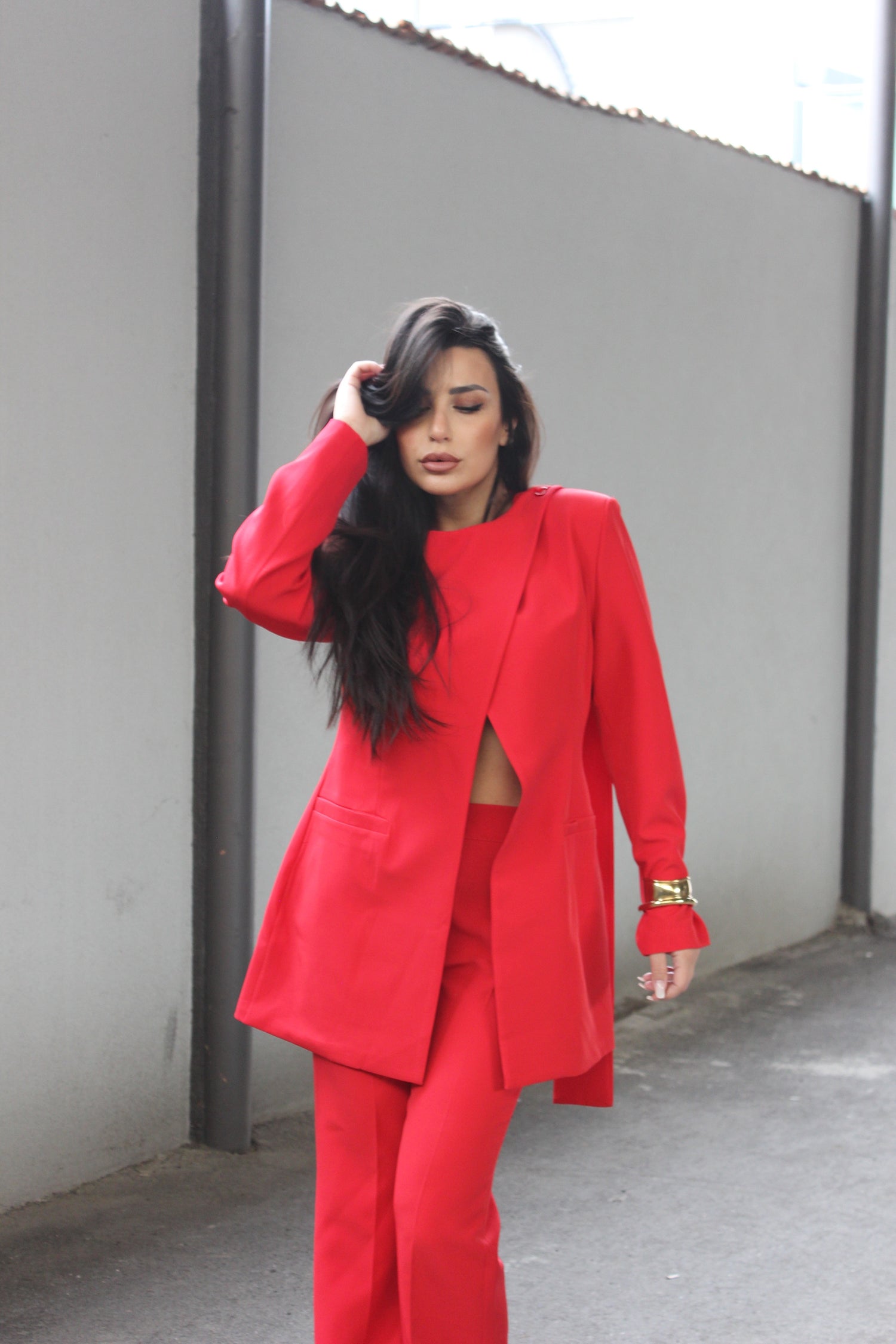 Coordinato Scarlett Rosso