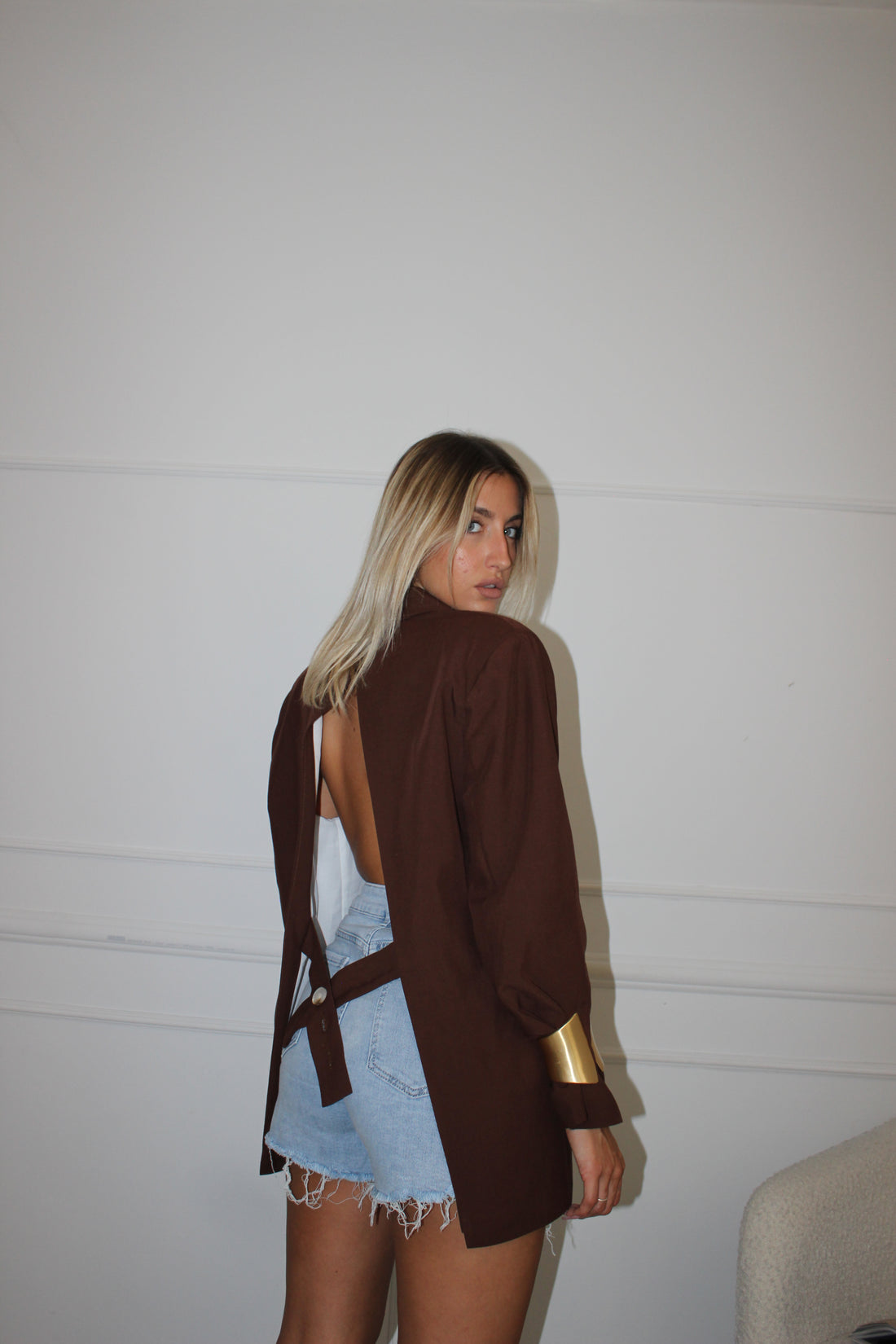 Blazer Mon Amour Chocolate