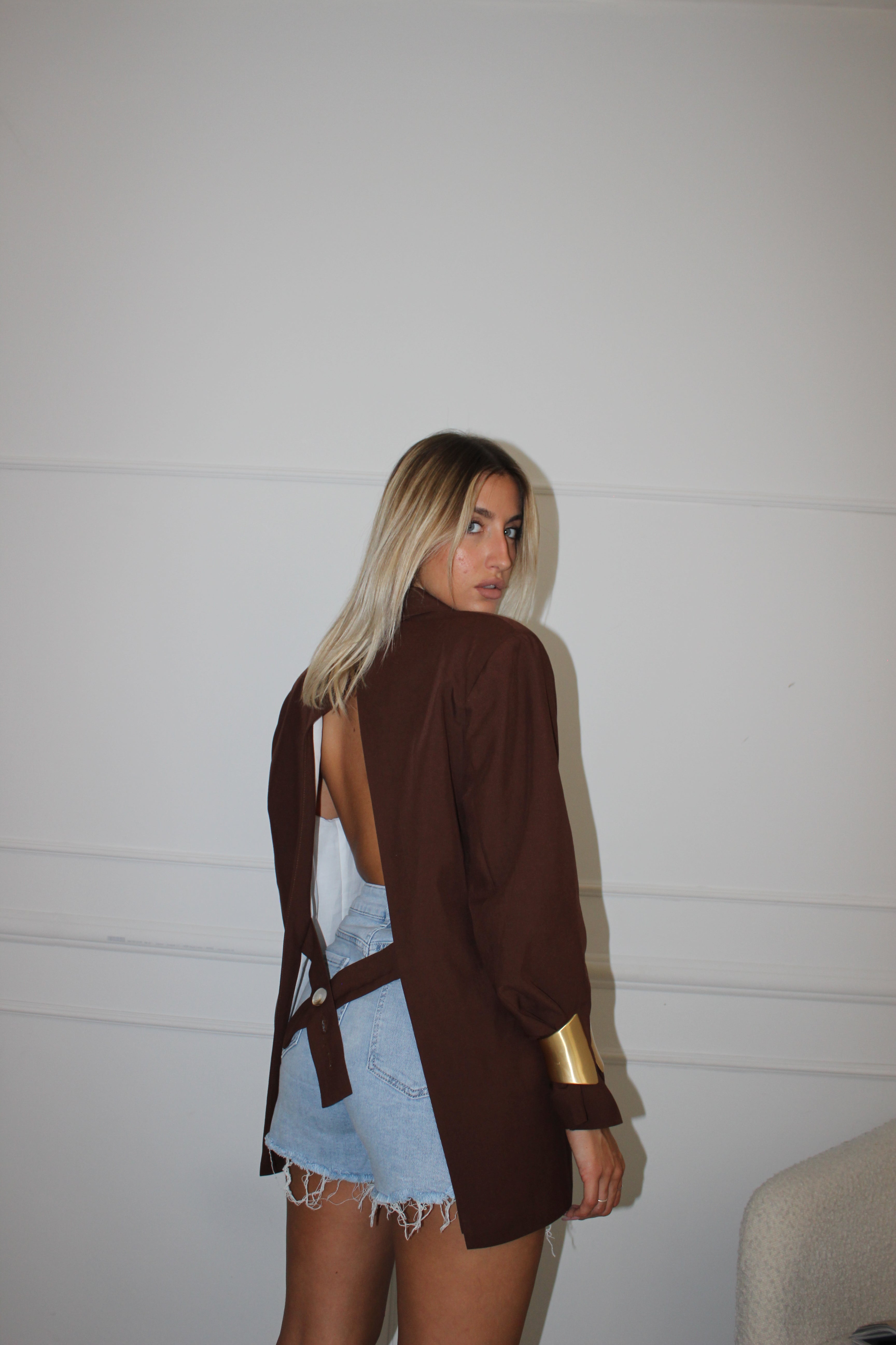 Blazer Mon Amour Chocolate