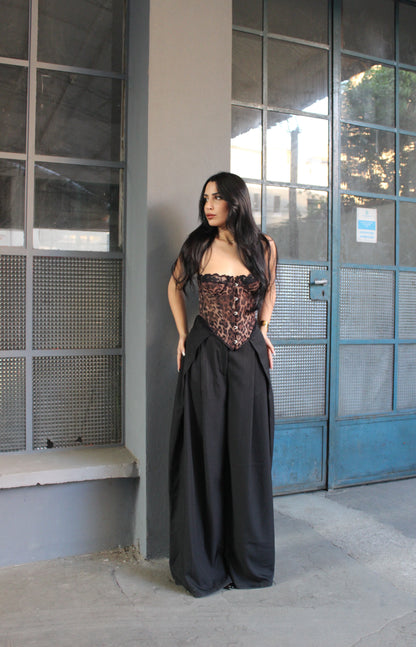 Pantalone Ampio Nero