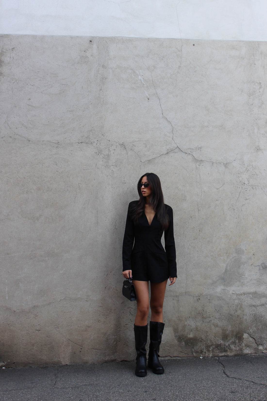 Playsuit Zaira nero