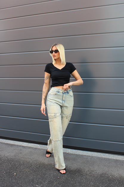 Jeans con patch