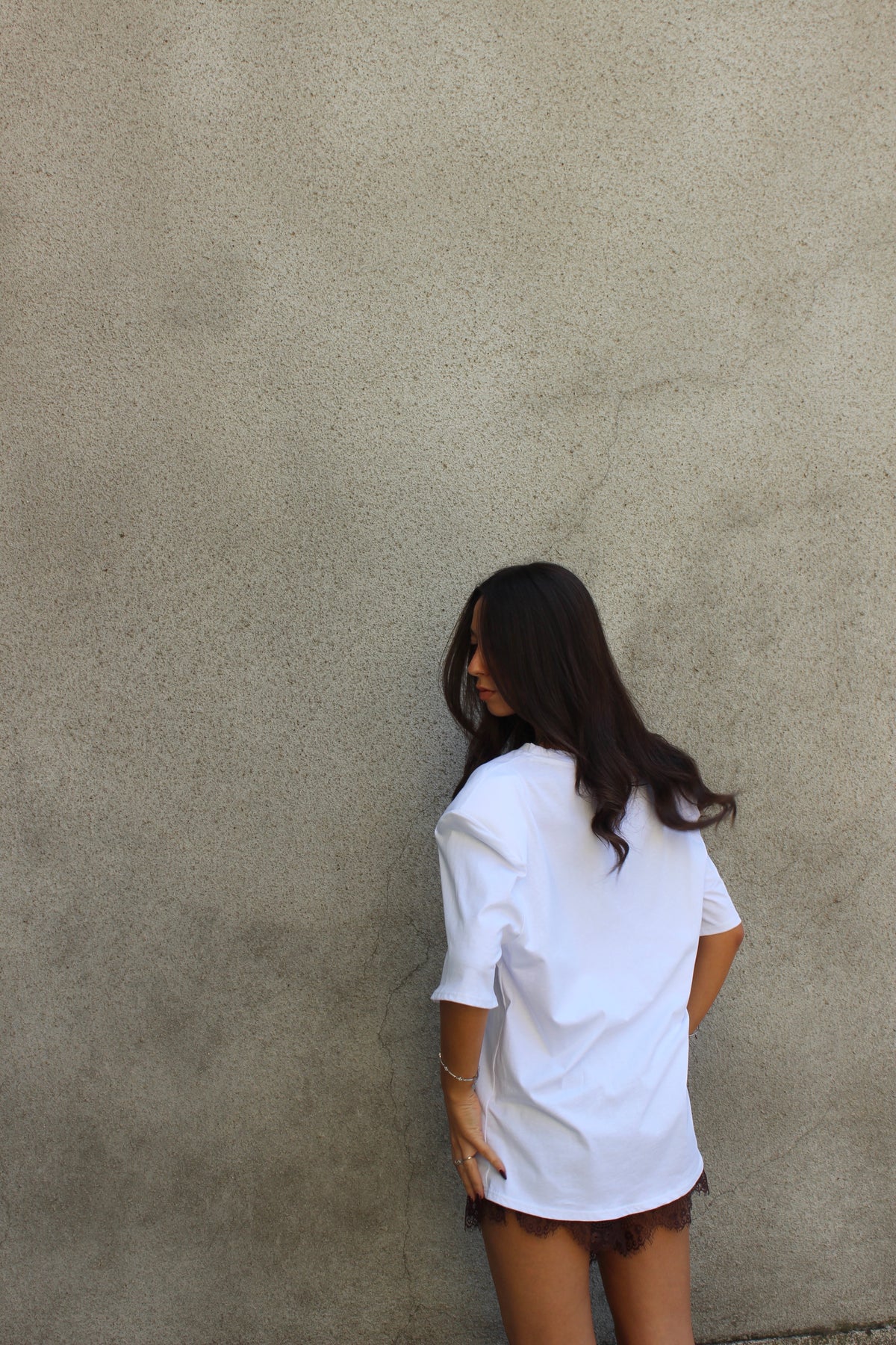 T-shirt baseball bianca