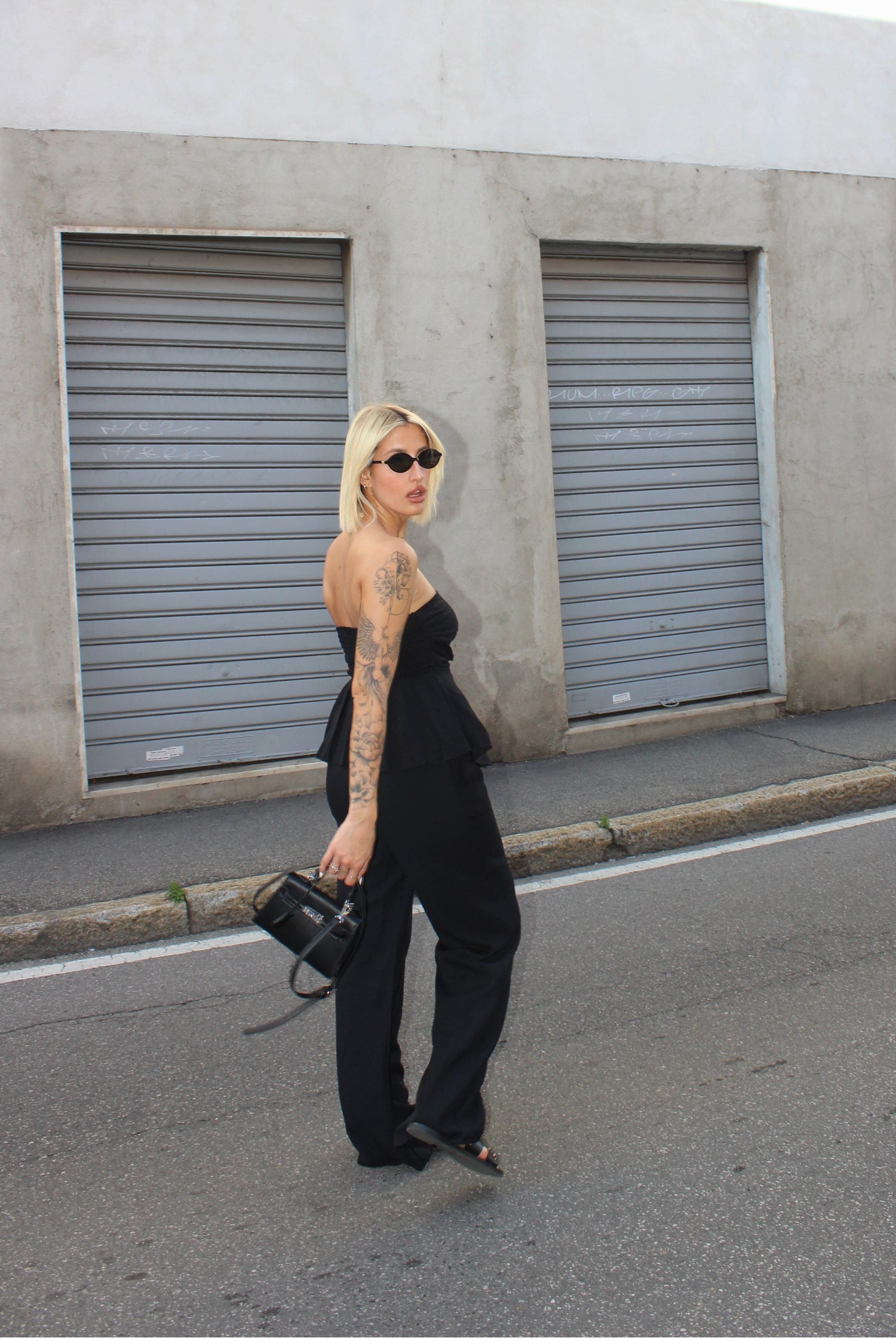 Coordinato Samira nero
