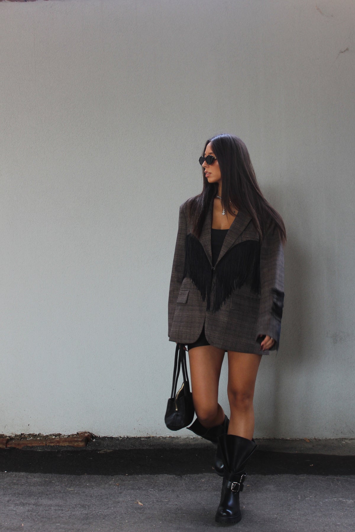 Blazer fringes lumina