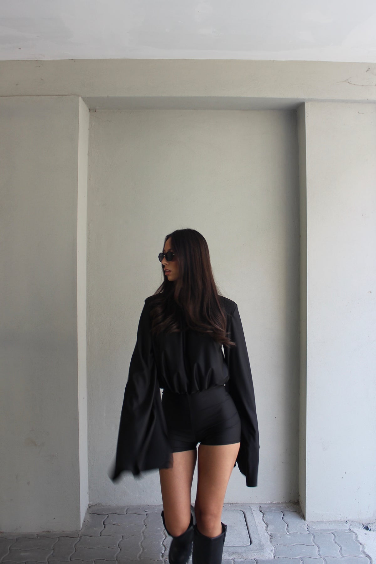 Playsuit Ava nero