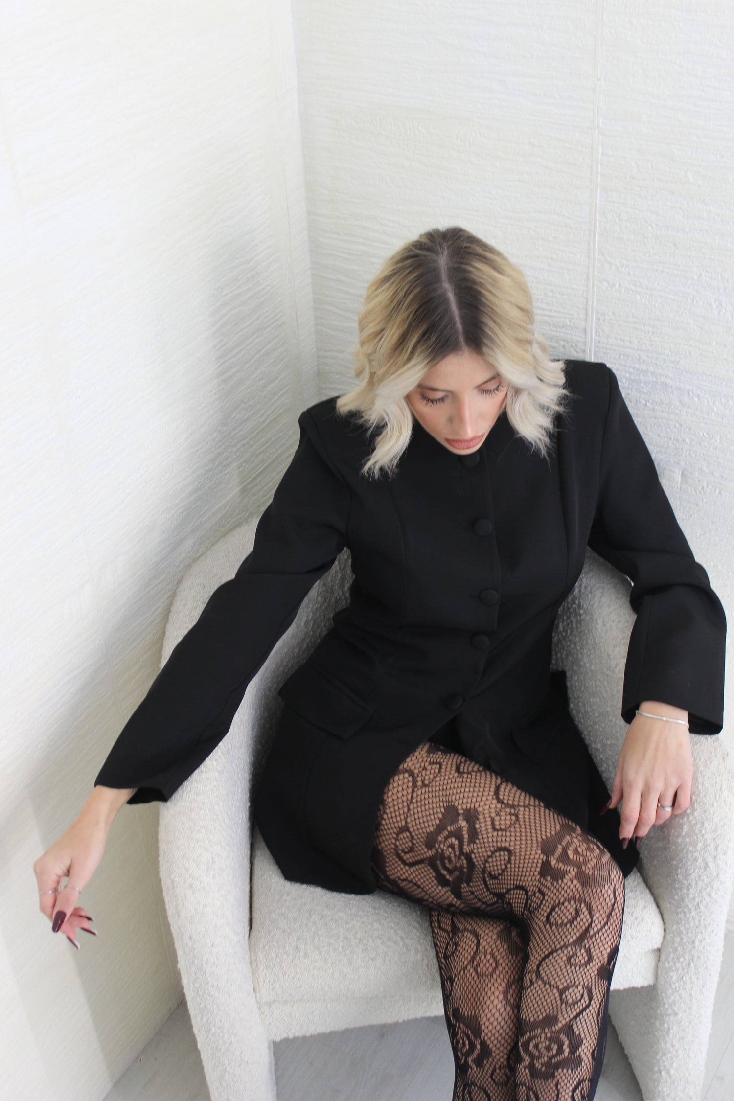 Coordinato charlotte nero