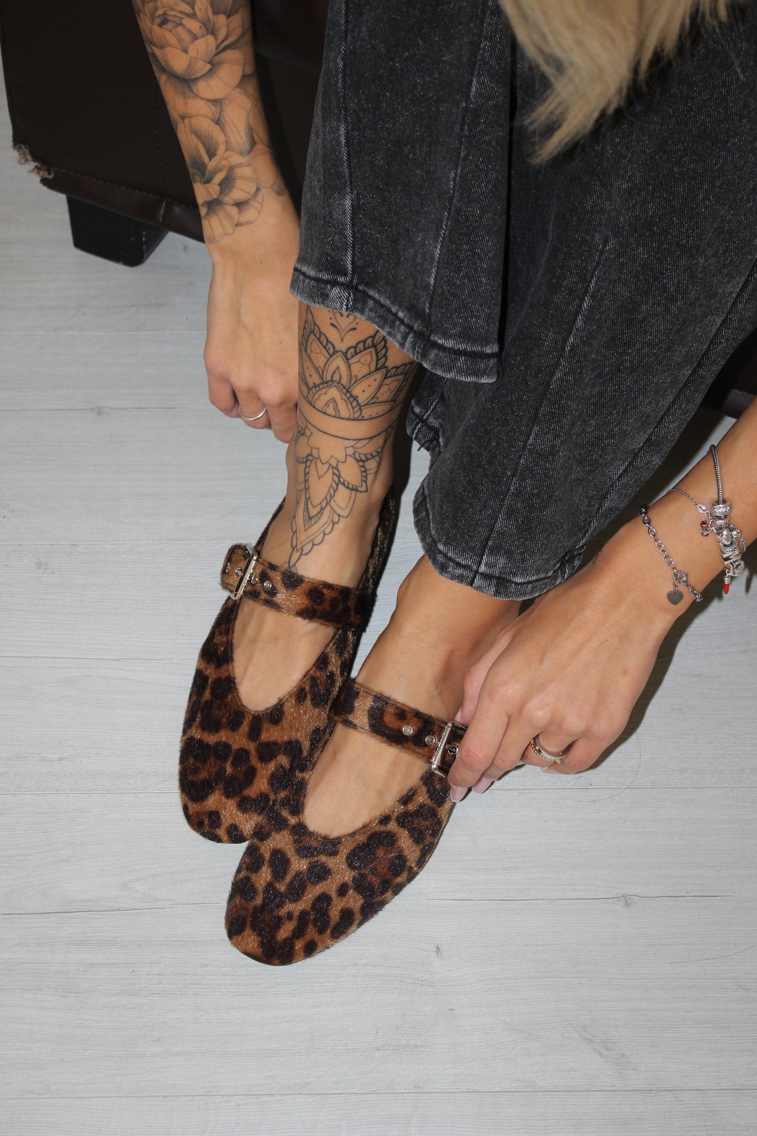 Ballerina Ecopelle Nero