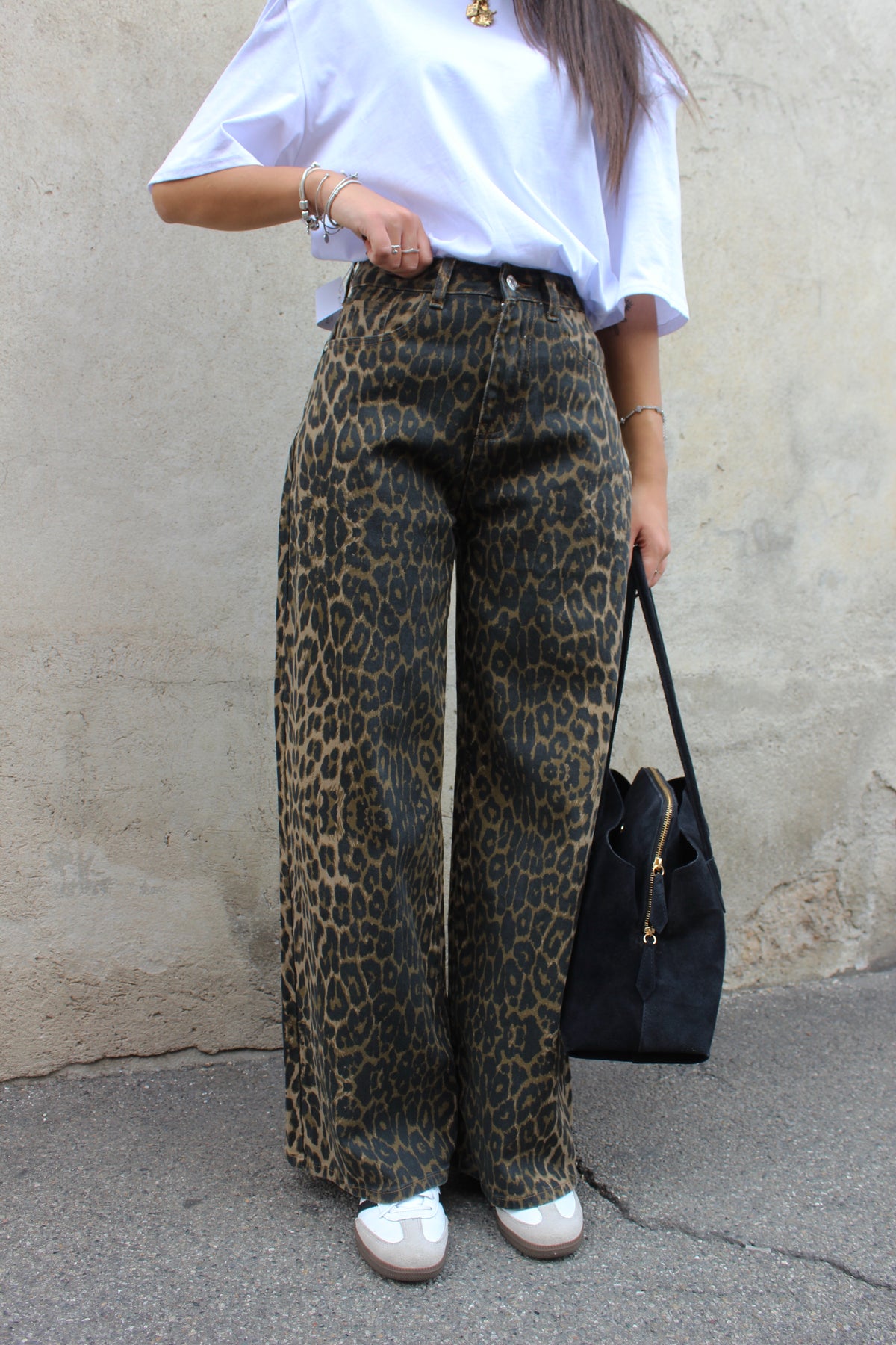 Jeans leopard