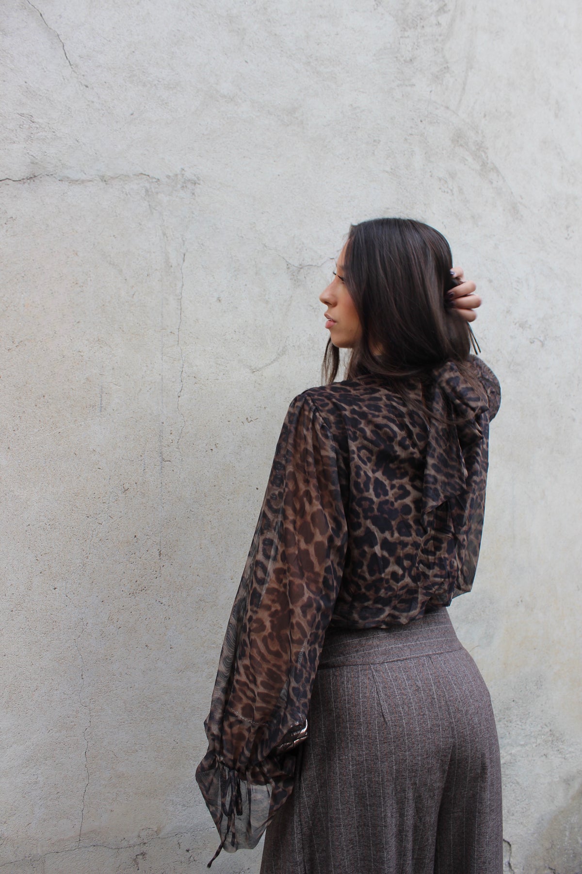 Blusa leopard