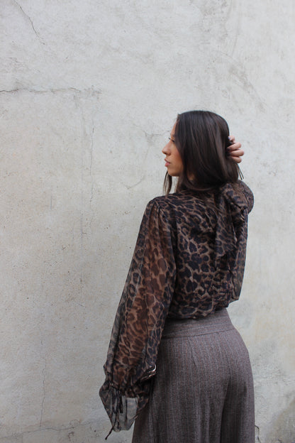 Blusa leopard