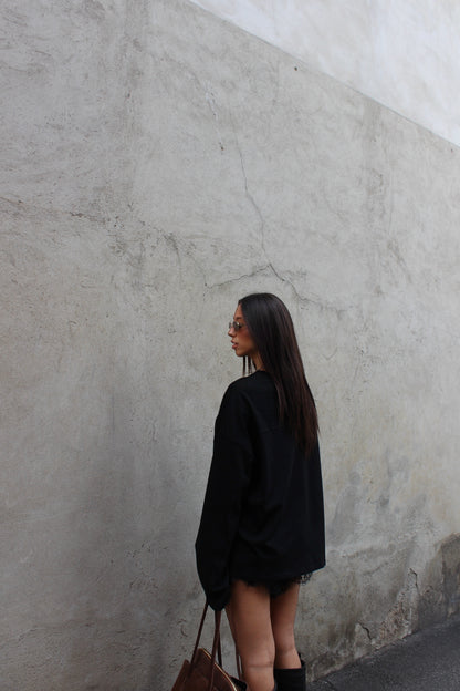 extra longsleeve lumina nera