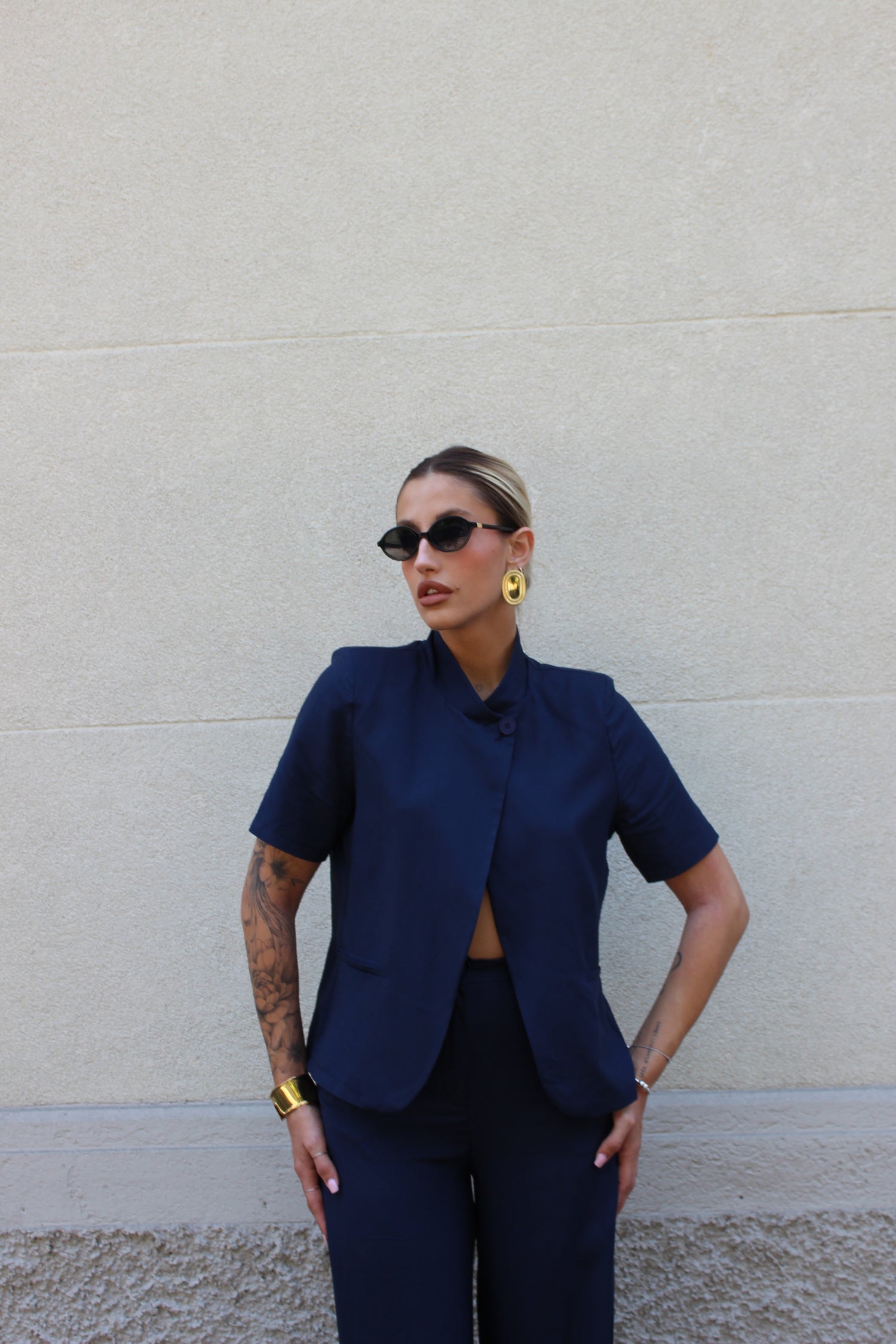 Coordinato Esme blu