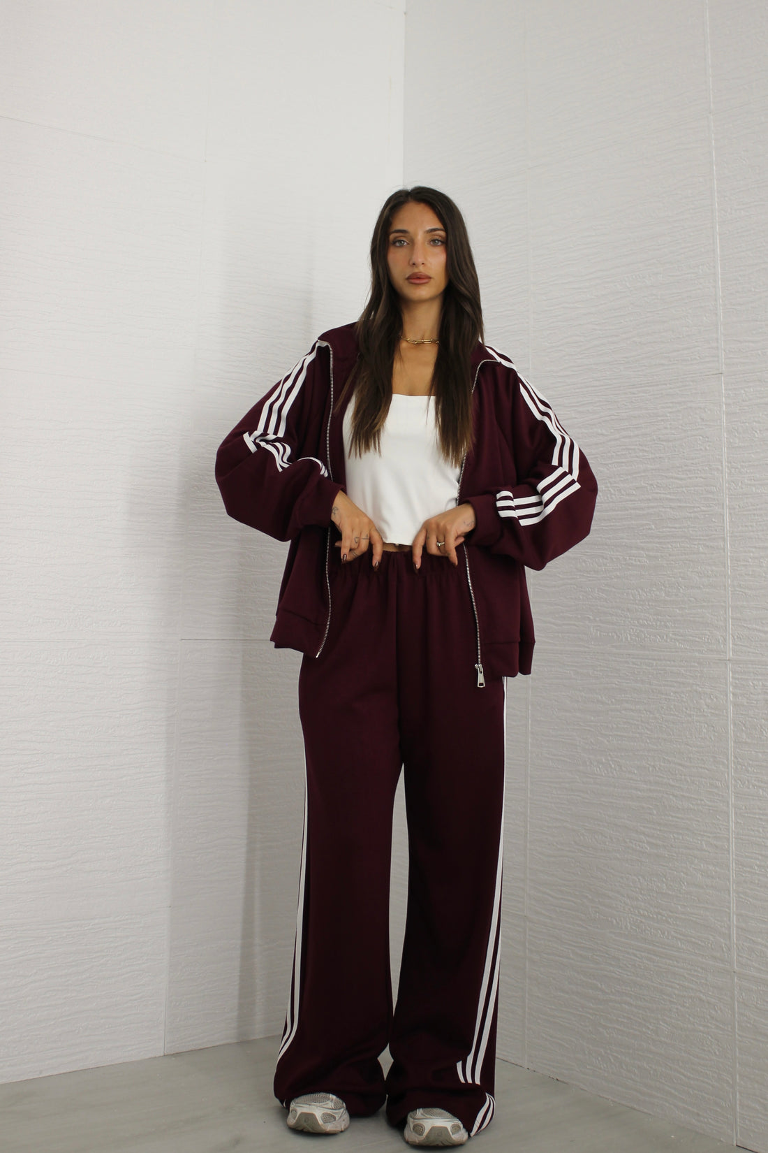 Coordinato tuta Bordeaux