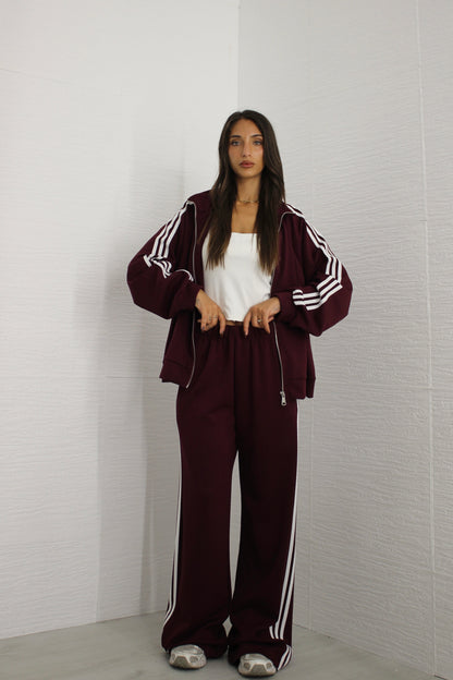 Coordinato tuta Bordeaux