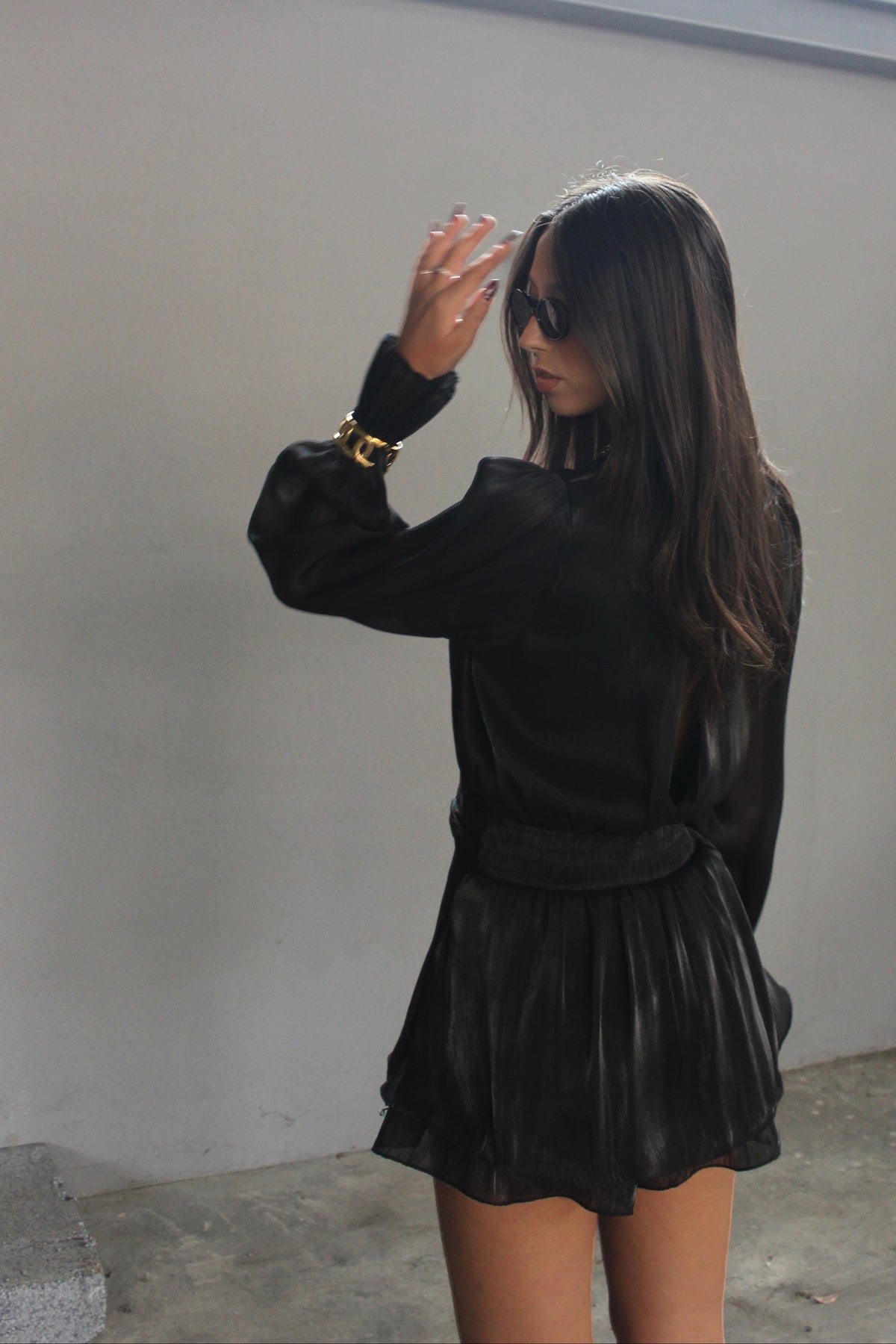 Playsuit Grace nera