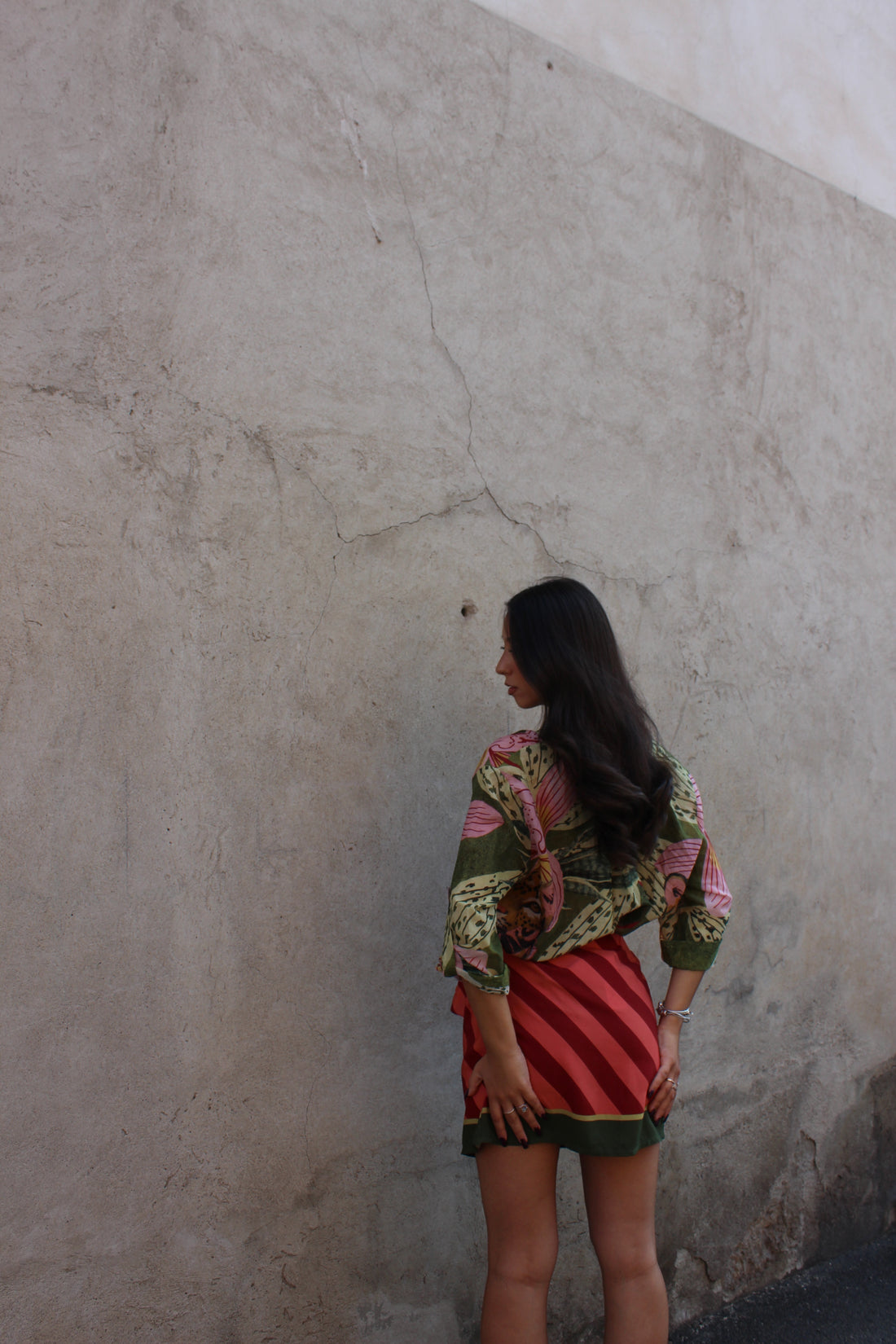 Camicia 100% cotone jungle