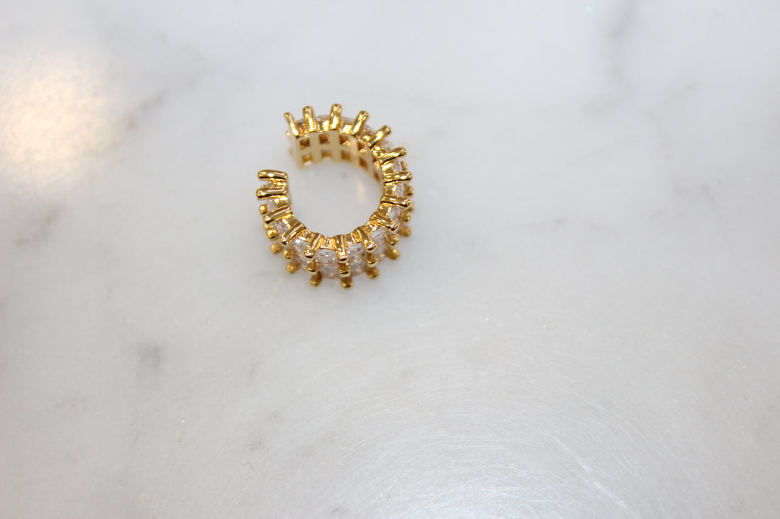 Ear cuff mini Swarovski GOLD
