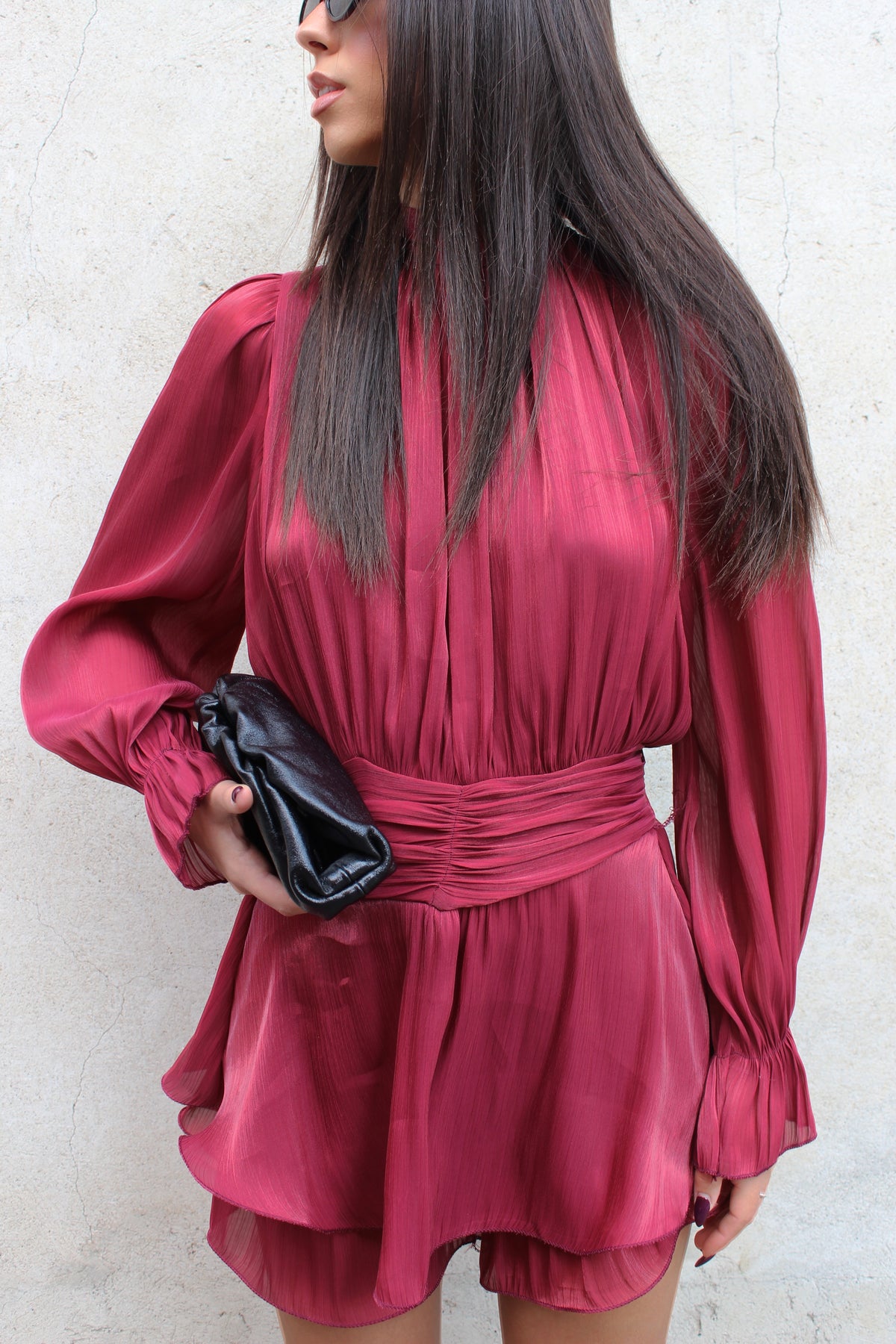 Playsuit Grace cherry