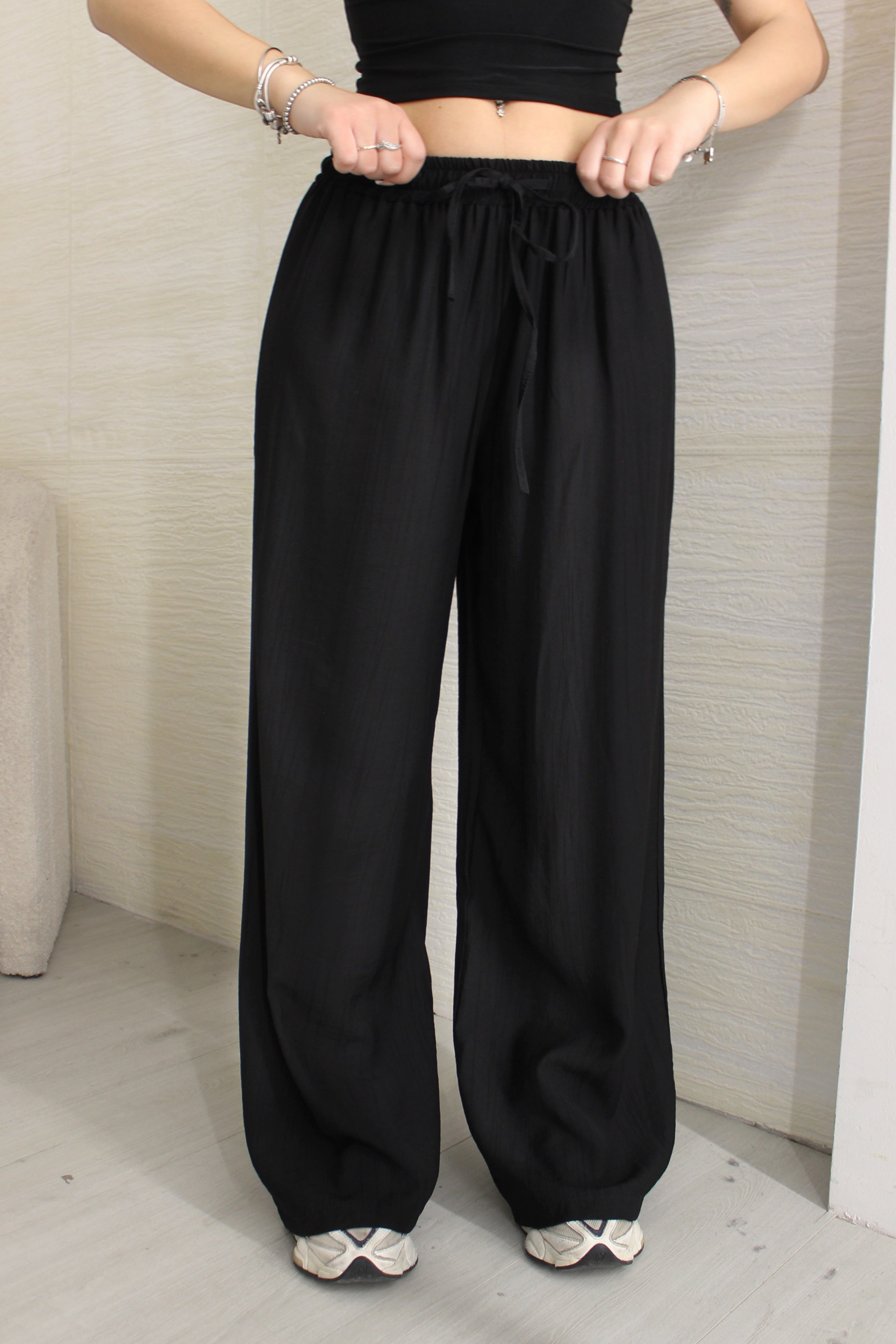 Pantalone basic nero