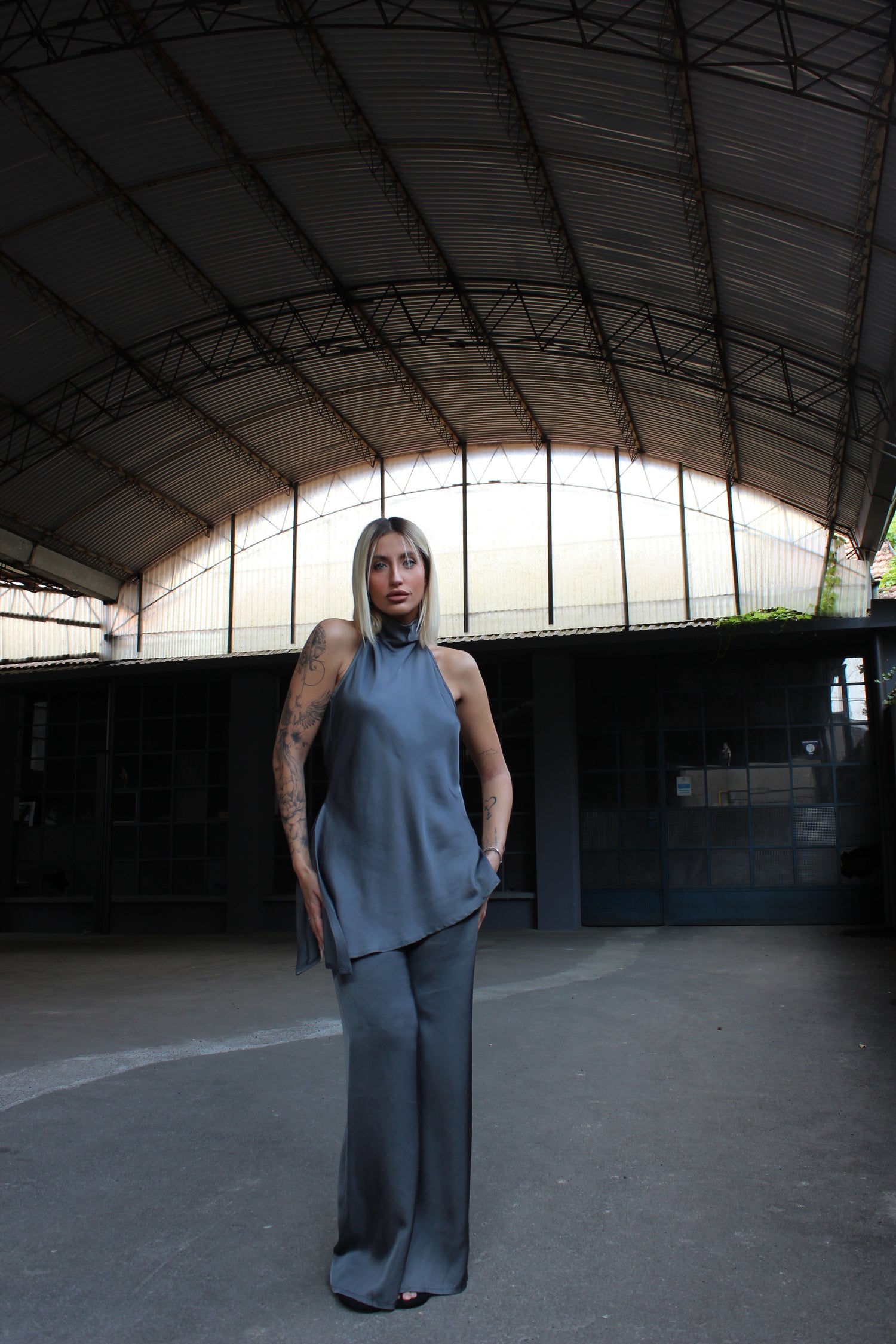 Coordinato caroline antracite