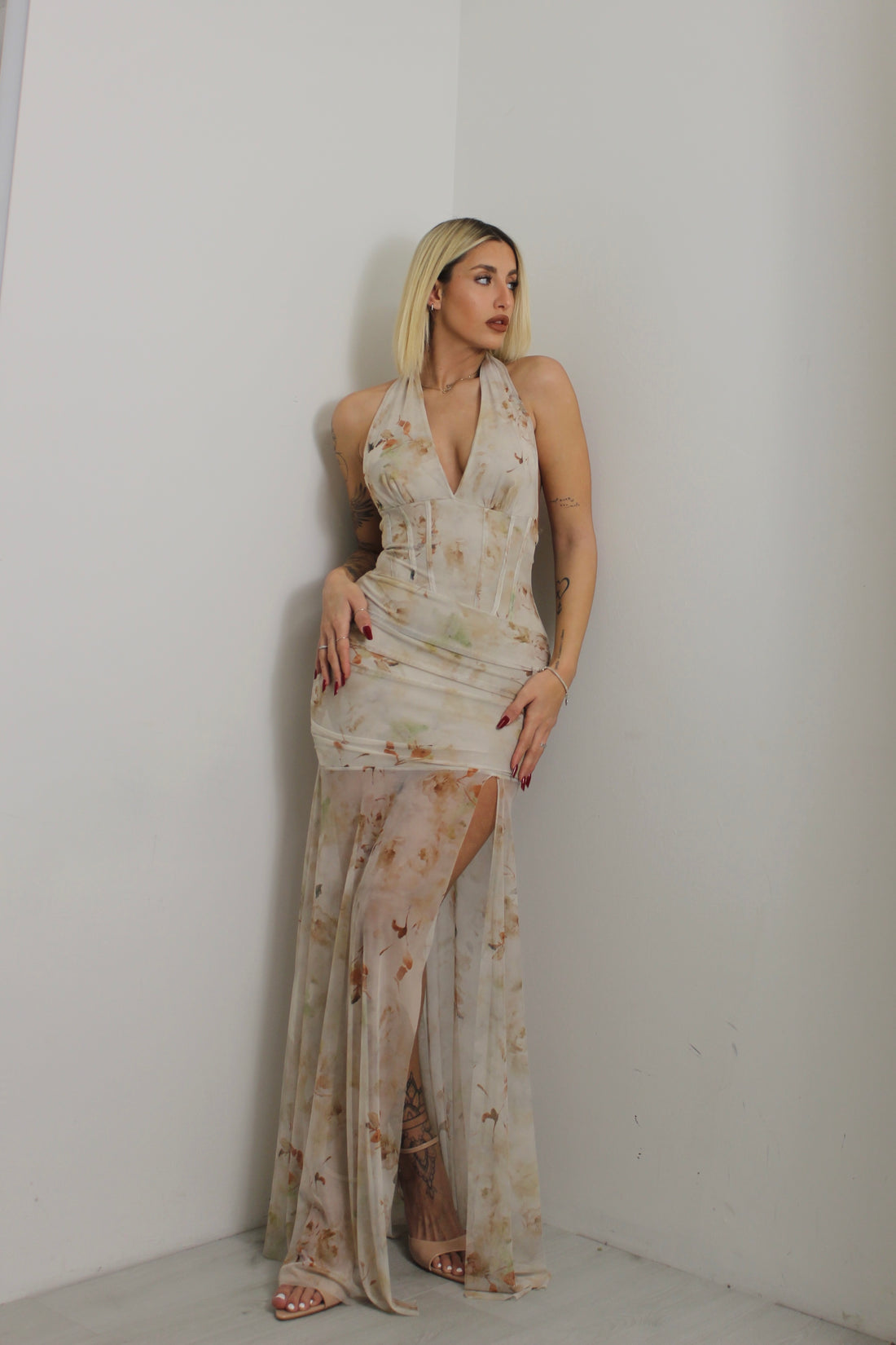 Abito malibú beige