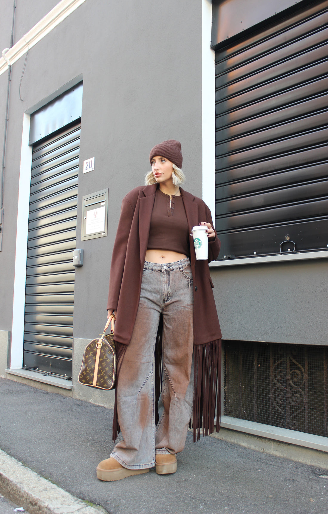 Jeans ballon sfumato