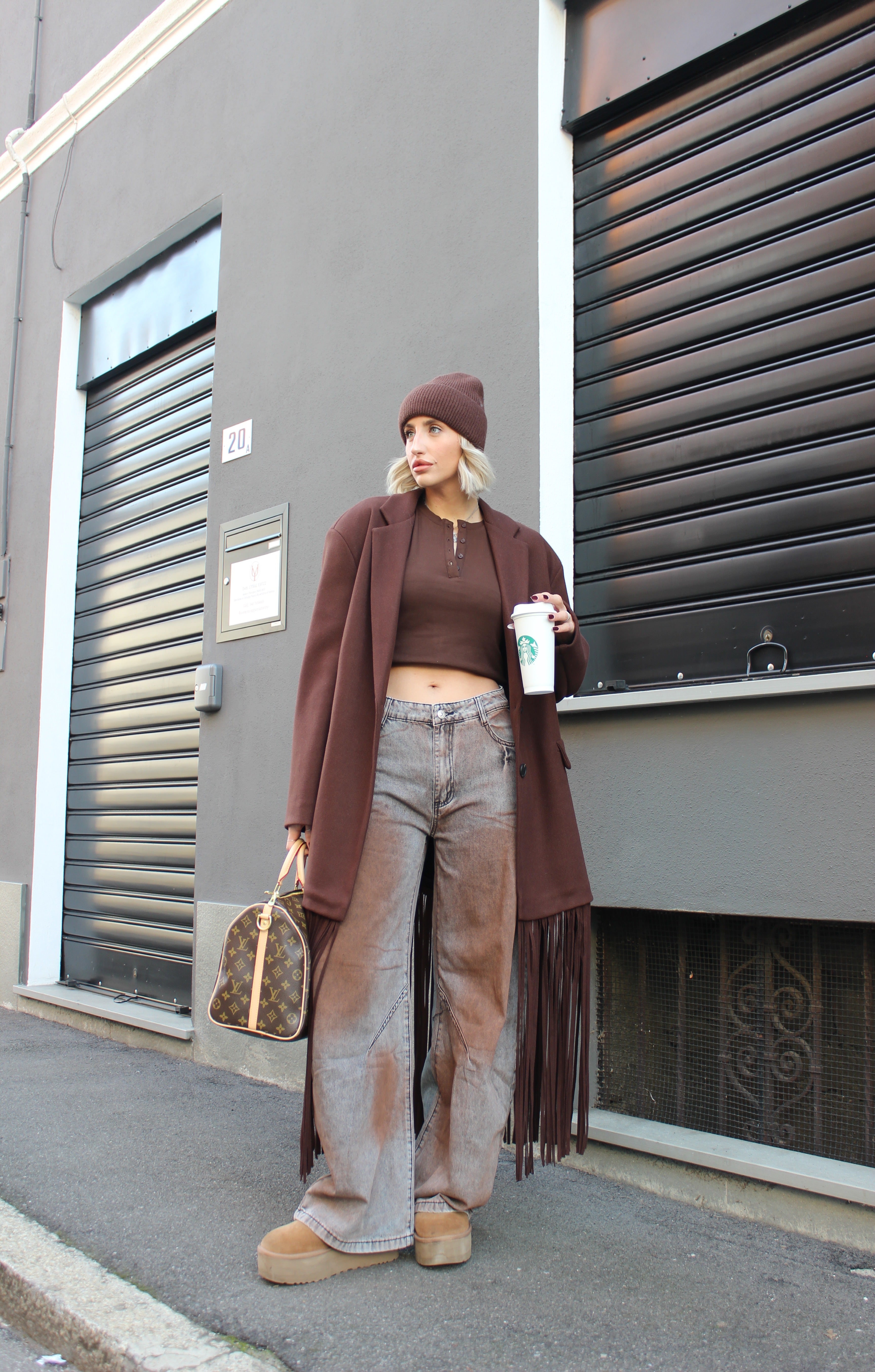 Jeans ballon sfumato