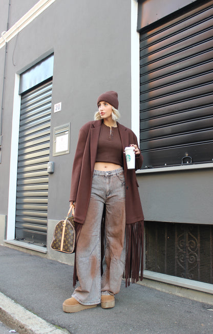 Jeans ballon sfumato