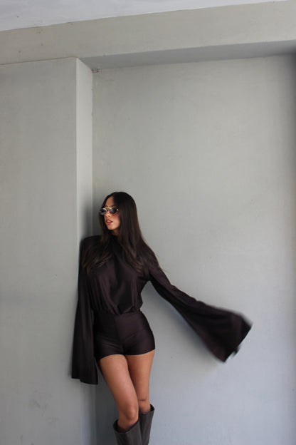 Playsuit Ava cioccolato