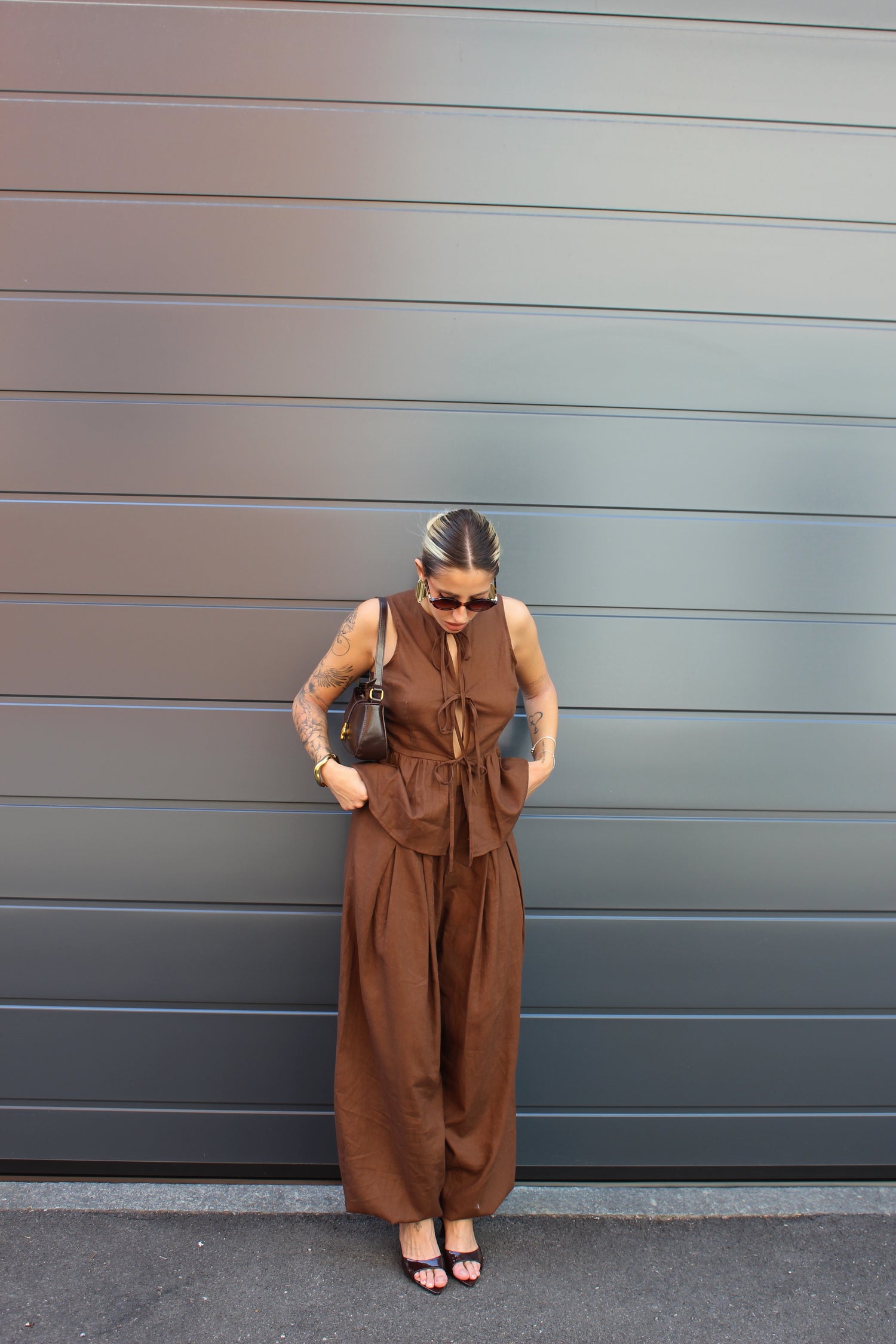 Coordinato Jasmine cioccolato