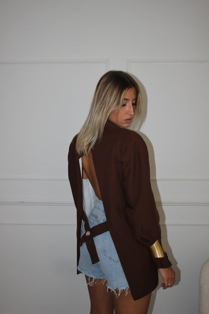 Blazer Mon Amour Chocolate
