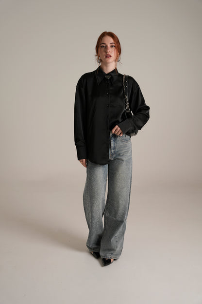 Blusa con pizzo