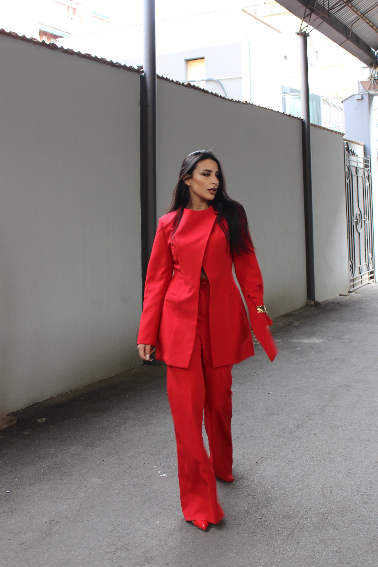 Coordinato Scarlett Rosso