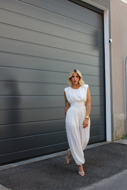 Playsuit Ava bianco