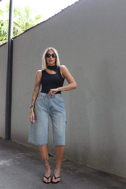 Jeans bermuda Luxury