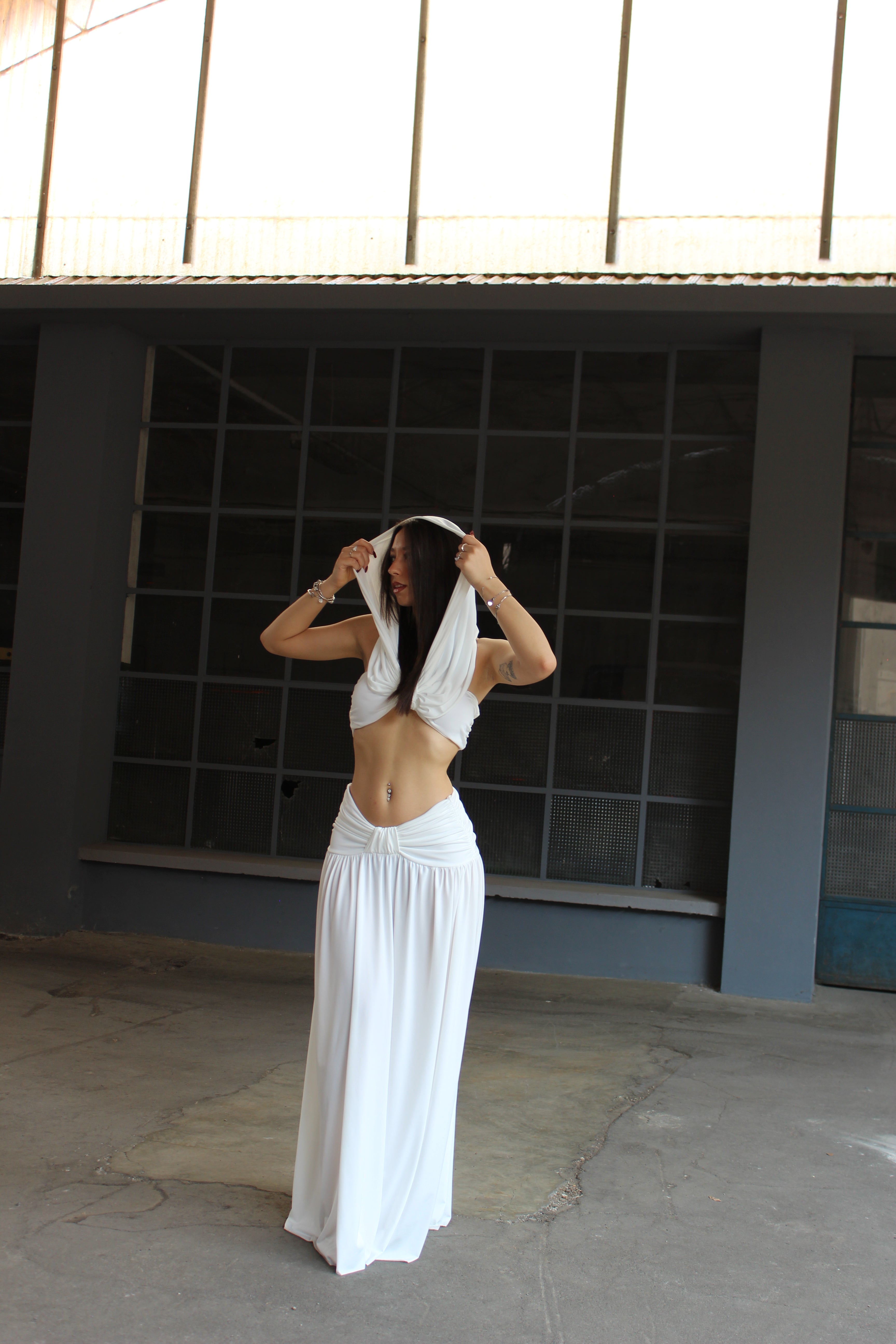 Completo ivy bianco